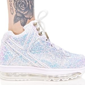 QOZMO AIIRE GLITTER SNEAKERS